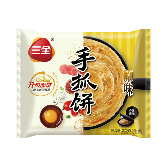 Pancake plain三全原味千絲抓餅320g
