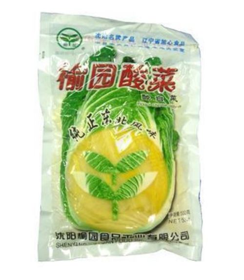 Chinese sauerkraut 榆园酸菜 500g